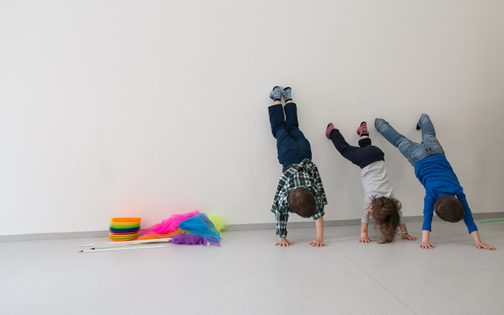 Corsi di circo motricità per bambini dai 3 ai 5 anni